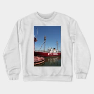 Columbia Lightship - Astoria, OR Crewneck Sweatshirt